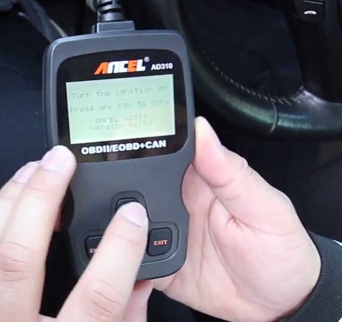 How to Use Ancel AD310 to Read & Erase DTC for Hyundai (3)