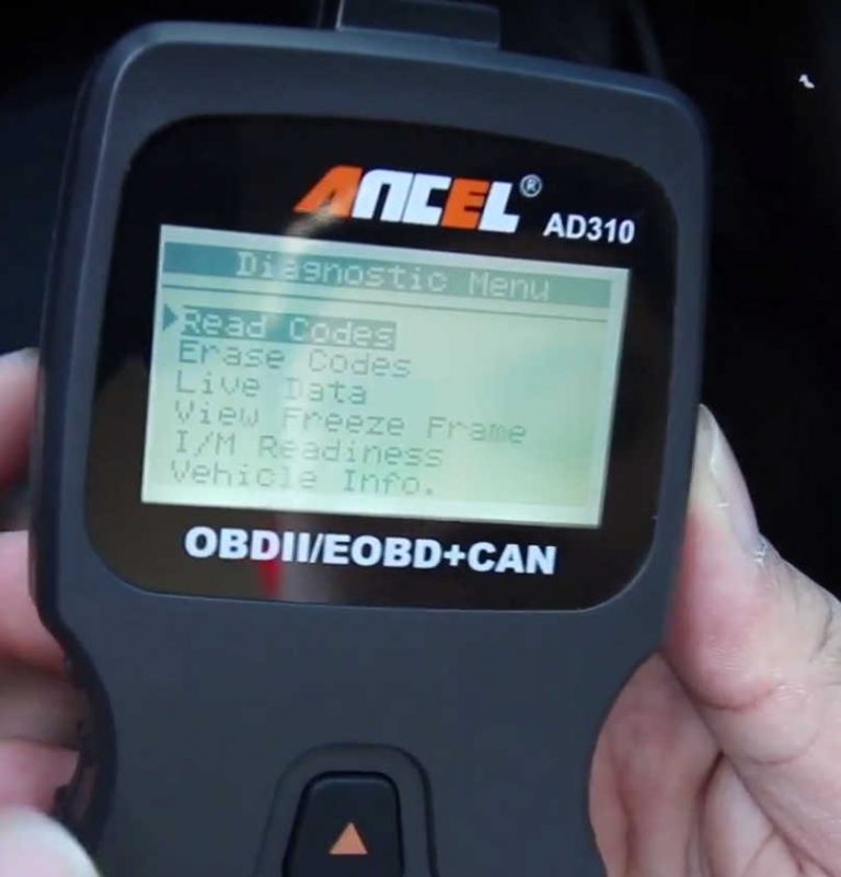 How to Use Ancel AD310 to Read & Erase DTC for Hyundai Ancel Scanner